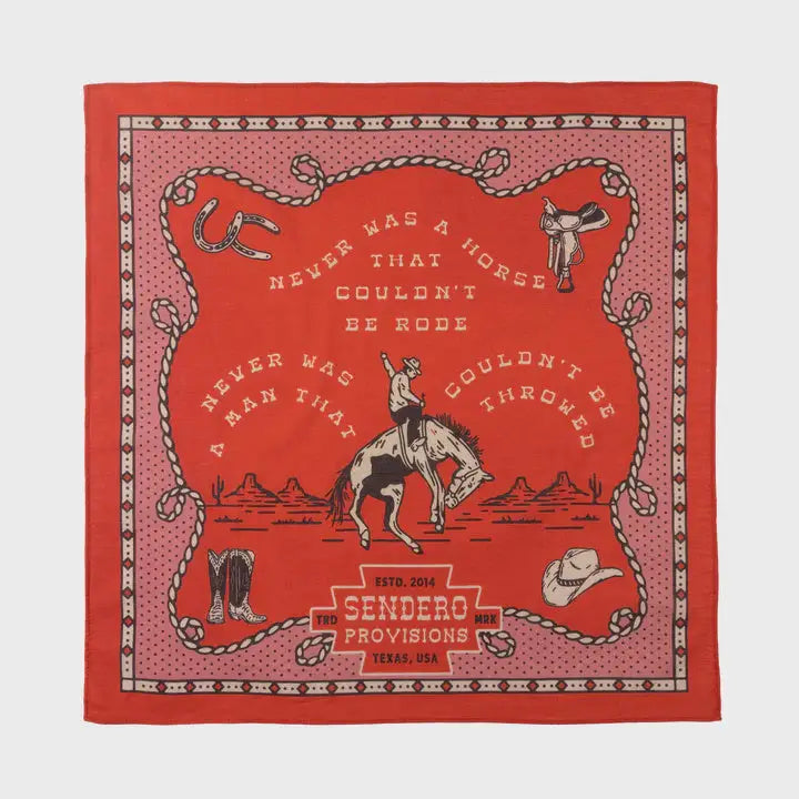 Never Was a Horse Bandana - Apparel & Accessories
