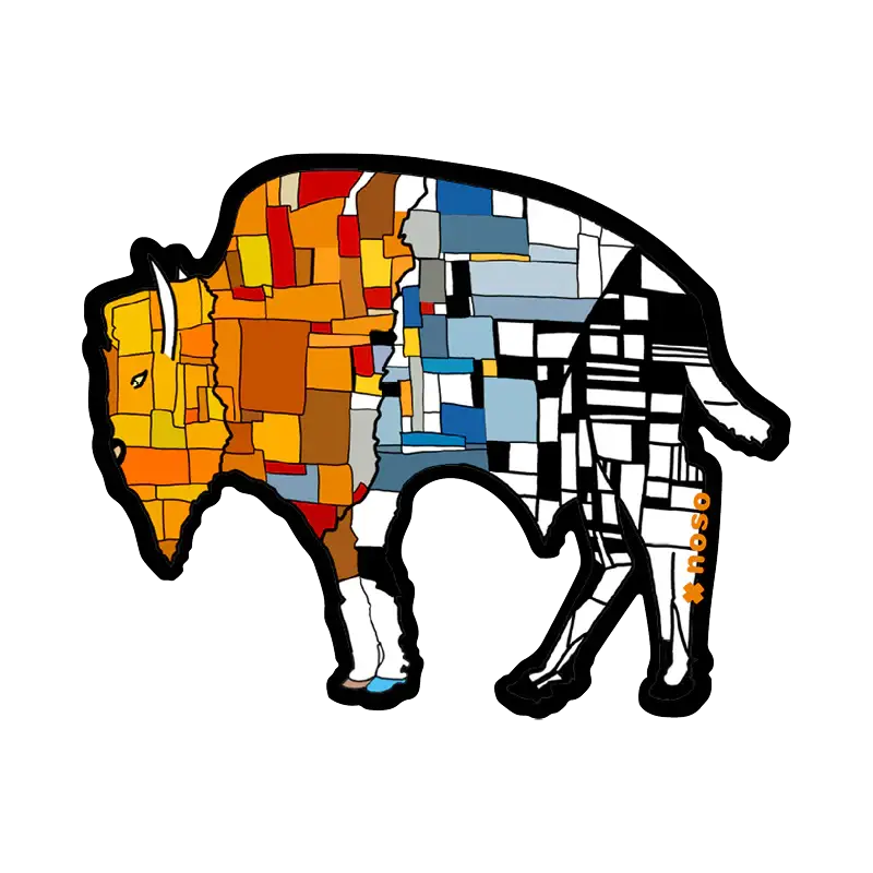 NOSO Patches Bison