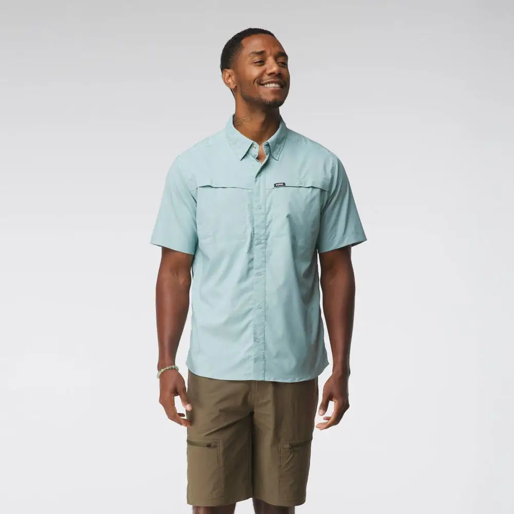 NRS Men’s Gear Shirt - Aquifer / Small