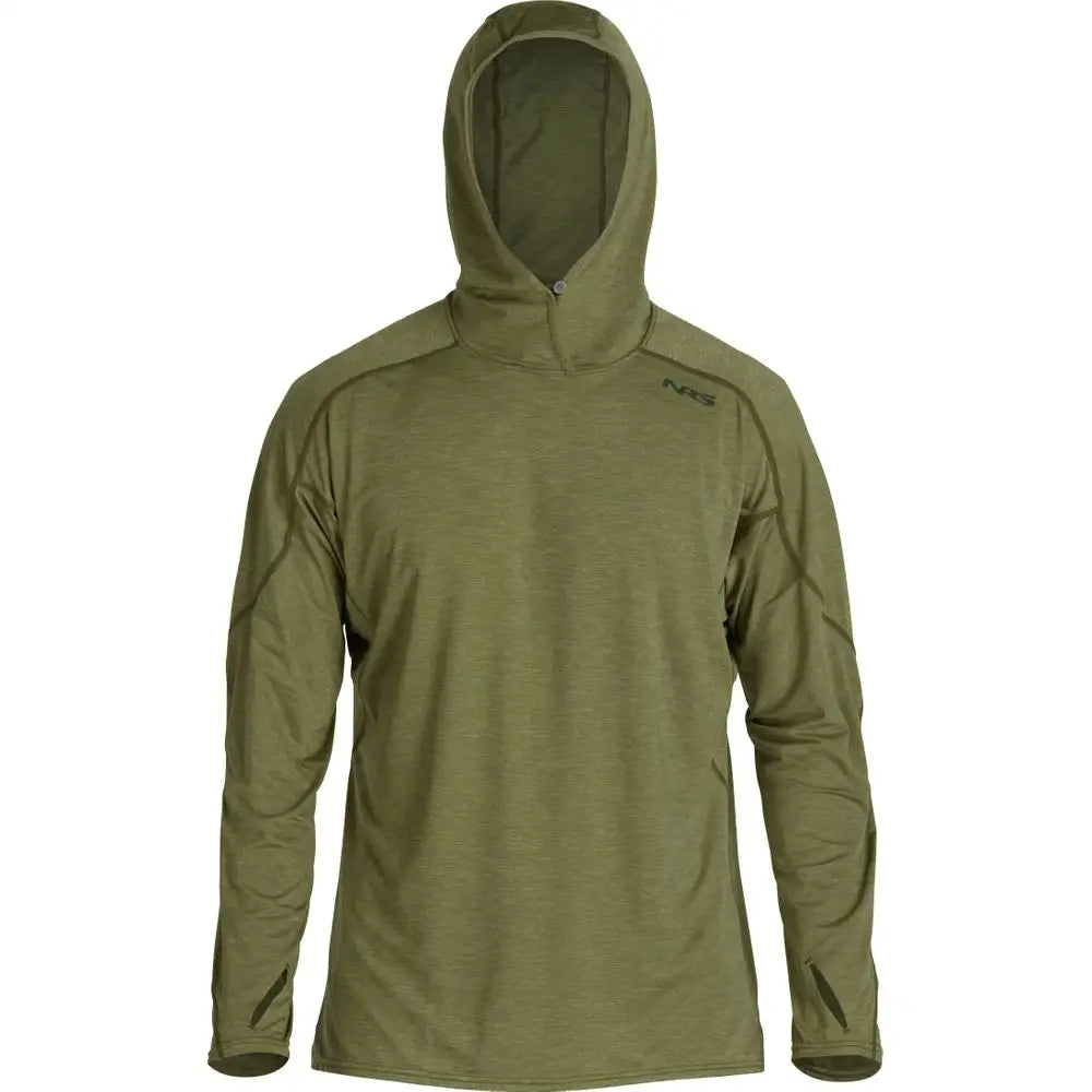 NRS Men's Silkweight Hoodie Olive