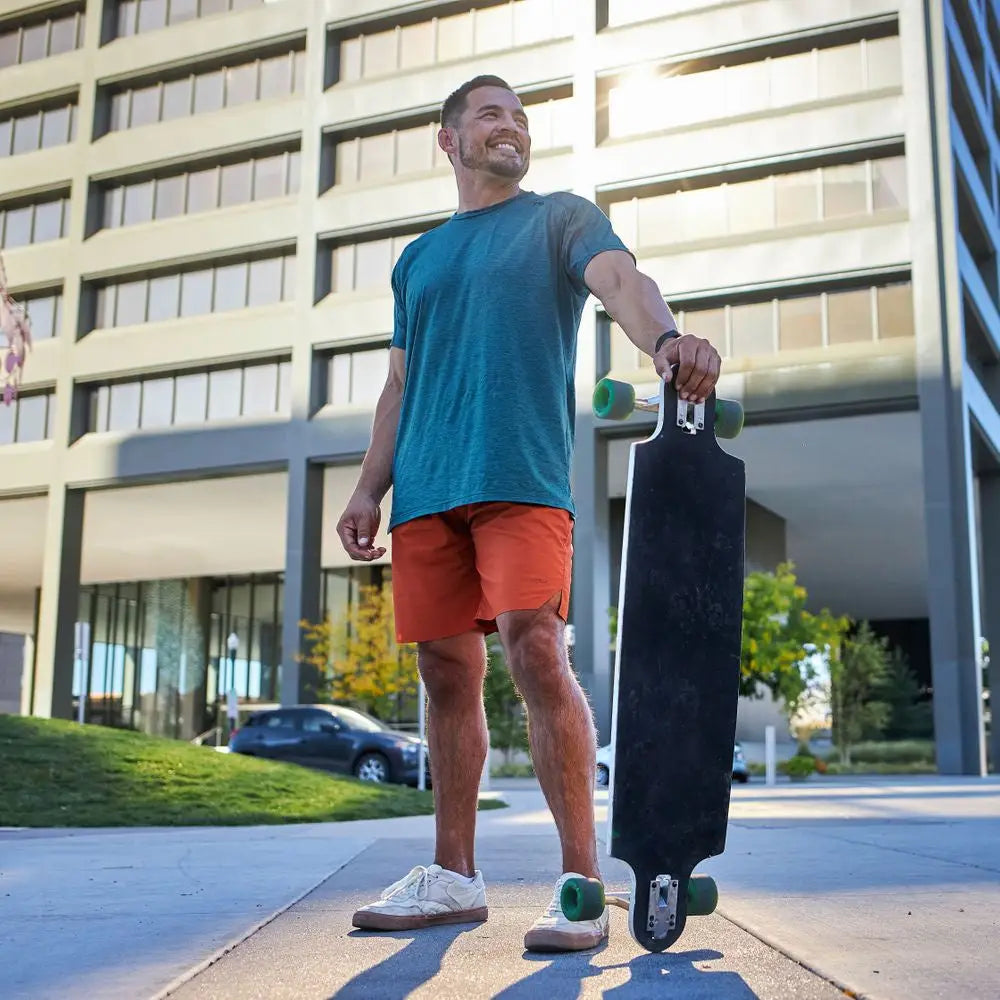 NRS Men’s Silkweight Short-Sleeve Shirt - Stealth / Small