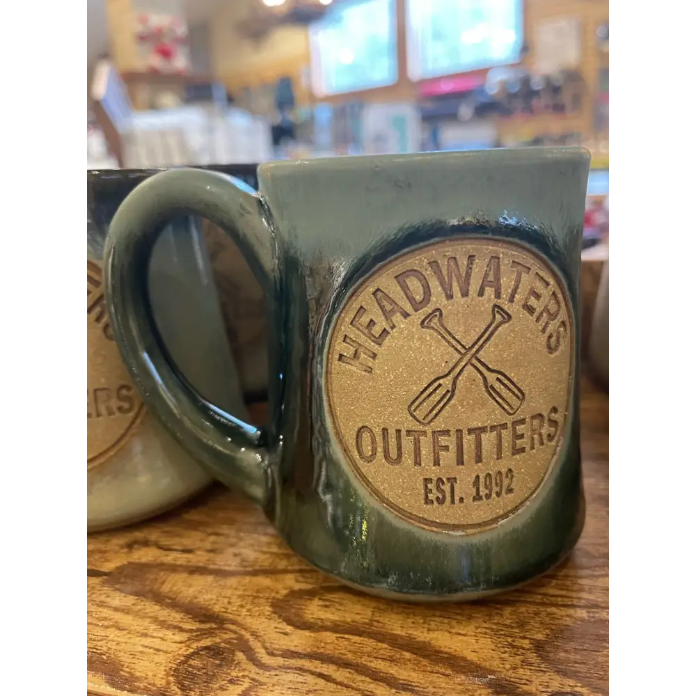 Panthertown Pottery Paddling Stamp / Coffee Mugs