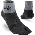 Bedrock Sandals Performance Split-Toe Socks / Granite Gray