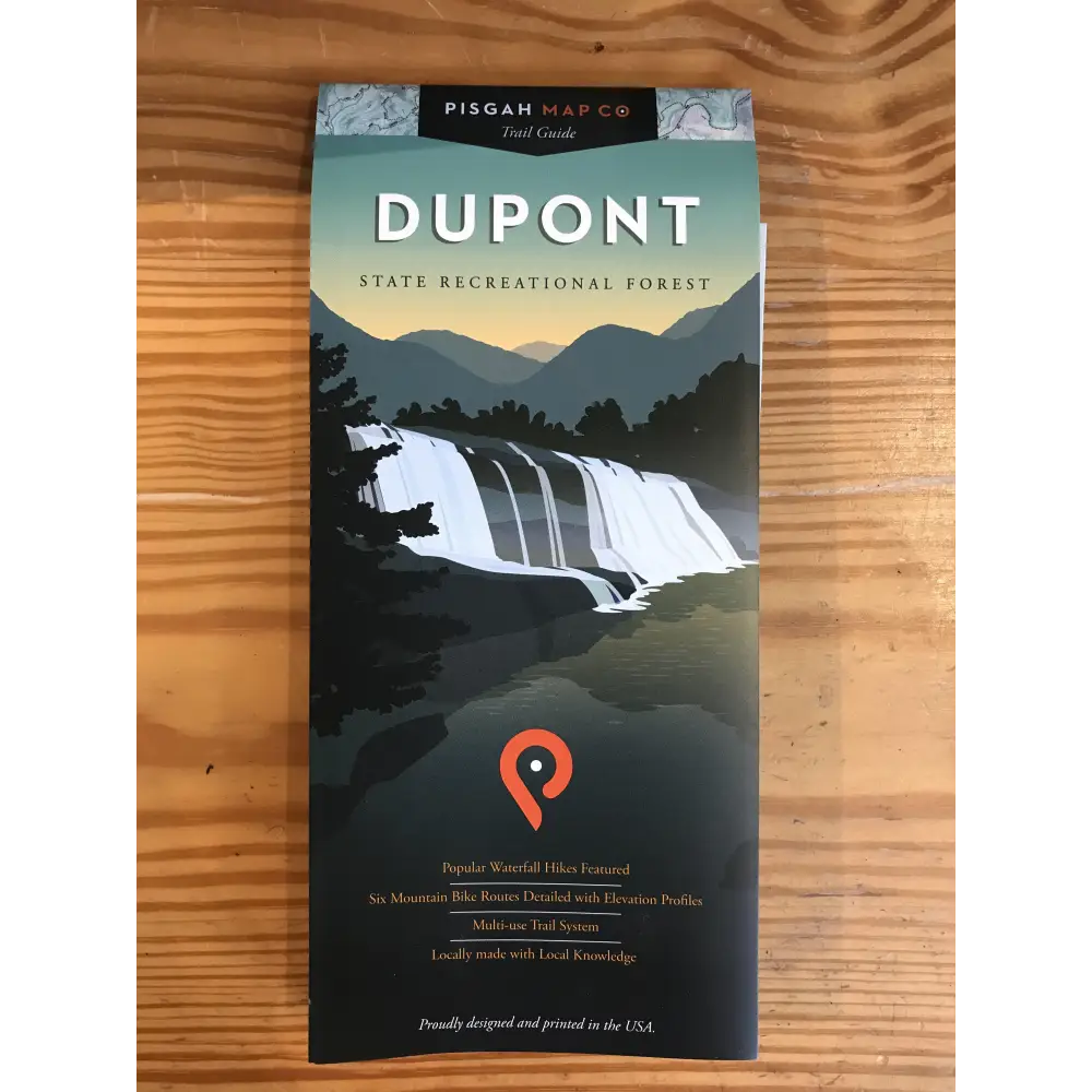 Pisgah Map Company Maps Dupont Rec Guide