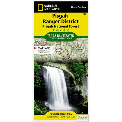 National Geographic 780 Pisgah Ranger District Pisgah