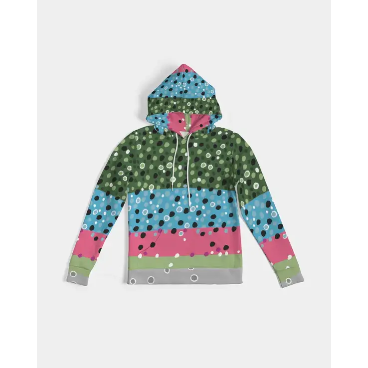 Yellow Sally Rainbow Trout Hoodie