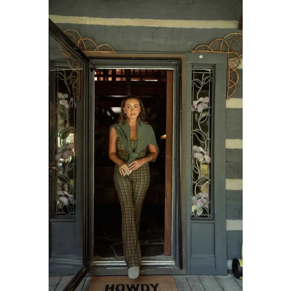 Ribbed Flare Leggings - Pants