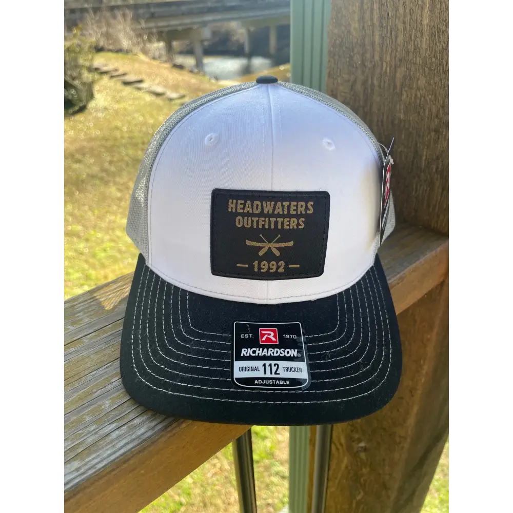 Richardson Hats Richardson 112 Paddling Patch Hat Grey/Black