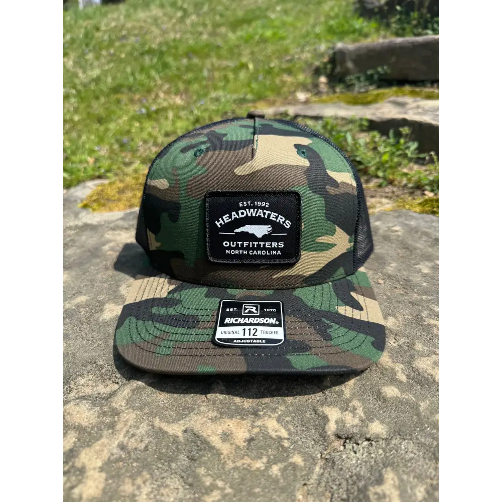 Richardson Hats Richardson Carolina State Patch Hat 112PFP / Camo/Black