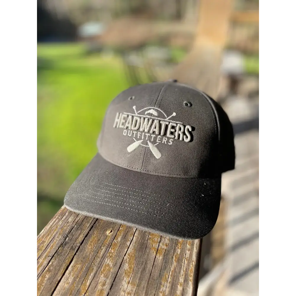 Richardson Headwaters Cross Paddle Logo 2025 Hats - 309 / Solid Dark Olive - Richardson