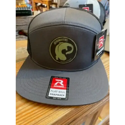 Richardson Hats Richardson Hellbender Patch Hat / Char/Black