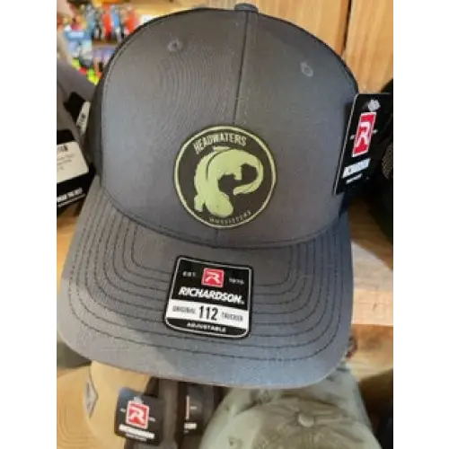 Richardson Hats Richardson Hellbender Patch Hat / Char/Black