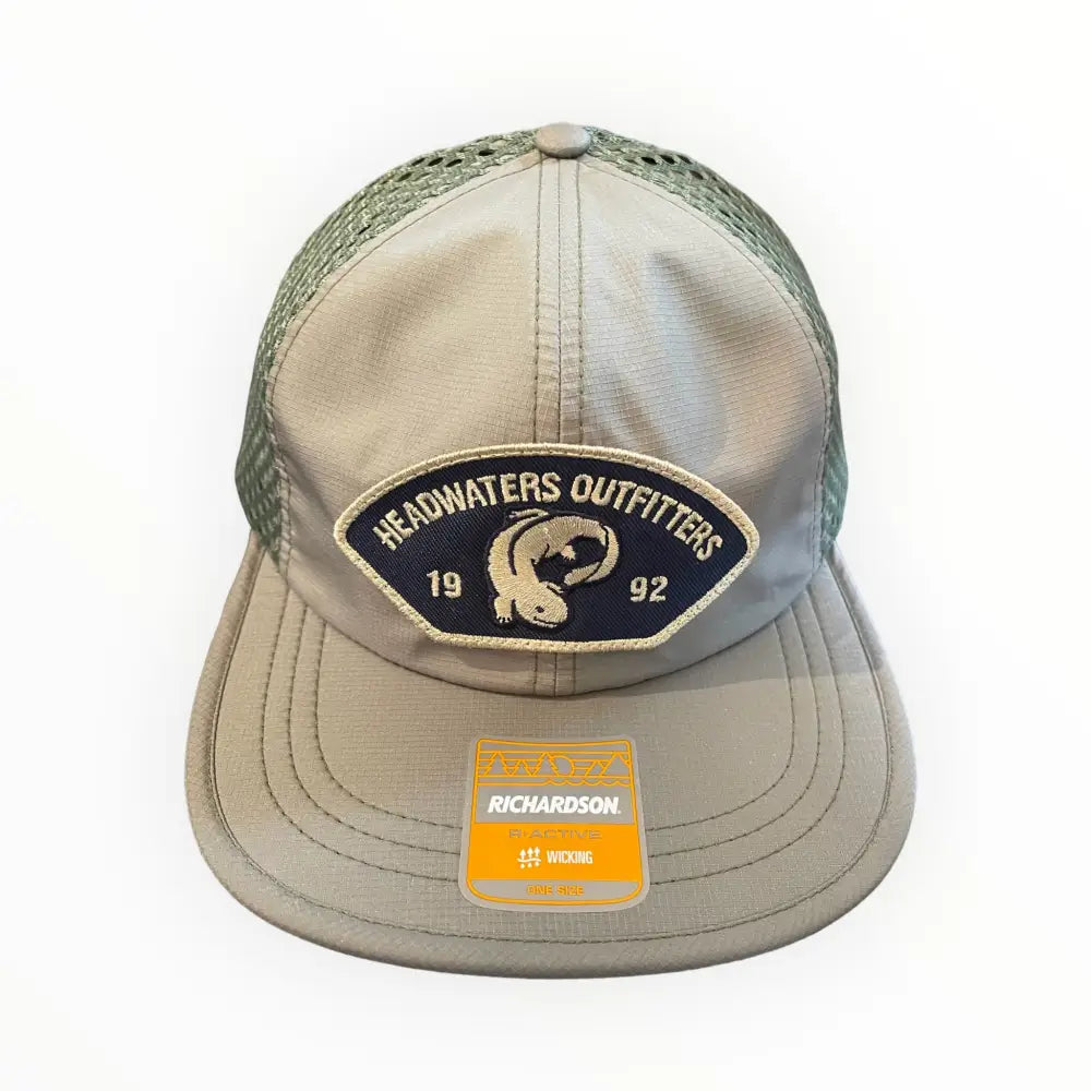 Richardson Hats Richardson Hellbender Patch Hat / Solid Olive