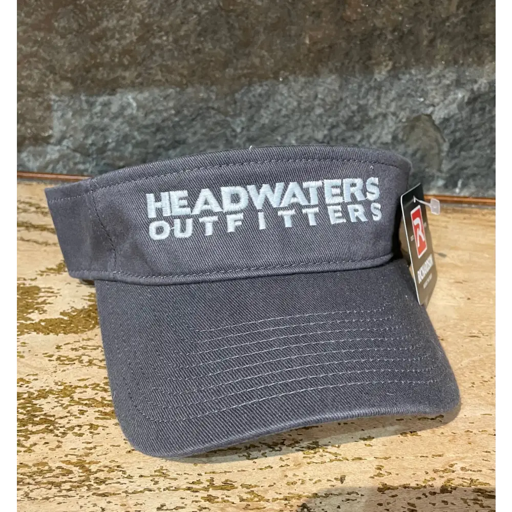 Richardson Hats Richardson R45 Visor Charcoal