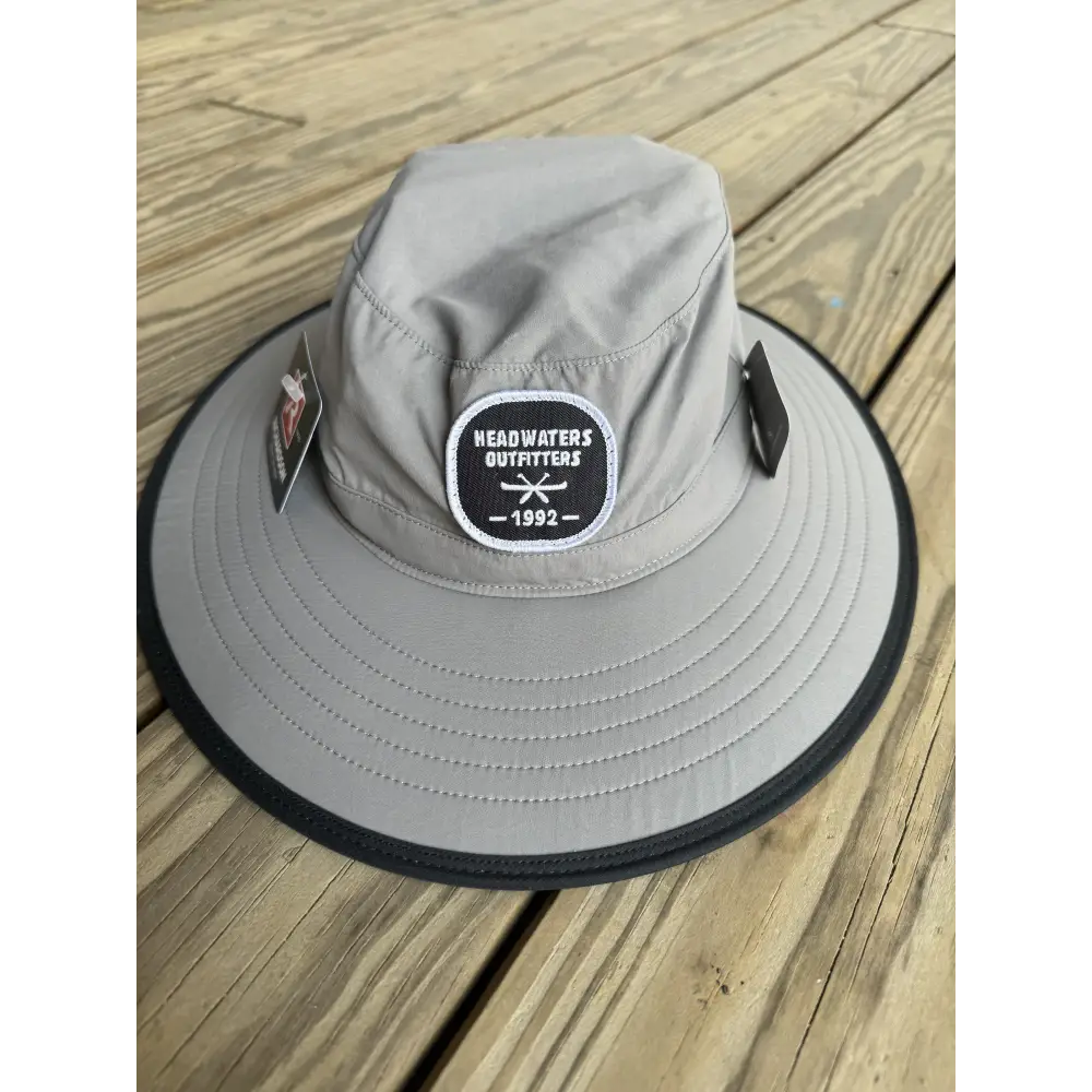 Richardson Hats Richardson Wide Brim Headwaters Hat Charcoal