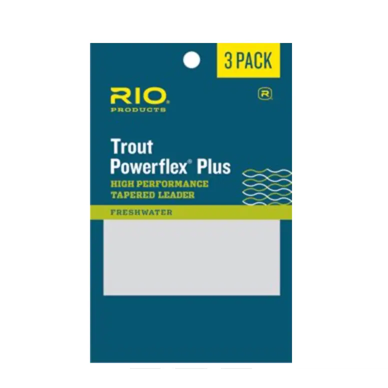 Rio Products Rio Powerflex Plus Leaders 3 Pack /  / 9FT.