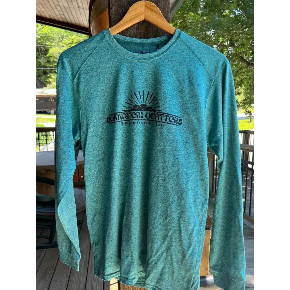 River Map Sport Tee 2024 - S / Seafoam / Long Sleeve - Short Sleeves
