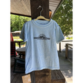 River Map Youth T-Shirts 2024 - 2T / Light Blue - Short Sleeves