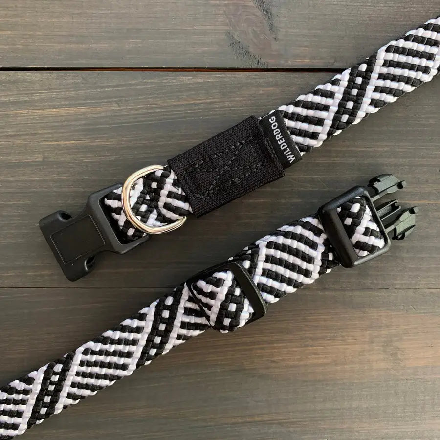 Wilderdog Collar Black White