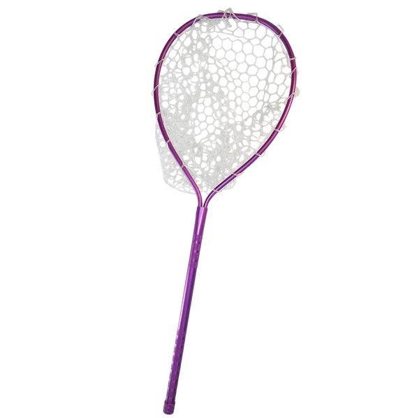 Meat Hammock Aluminum Mid-Length Landing Net in use