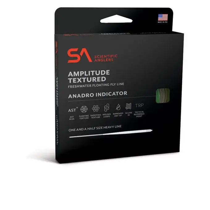 SA Amplitude Textured Anadro Indicator Line - Float / 175 Grain WF-5-F - Lines