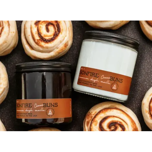 Seventh House Candles - Bonfire Cinna Buns - Candles