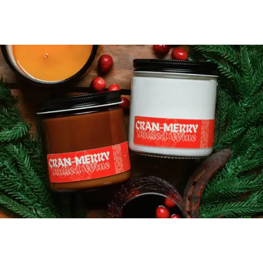 Seventh House Candles - Cran-Merry Mulled Wine - Candles