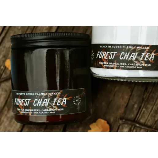 Seventh House Candles - Forest Chai Tea - Candles