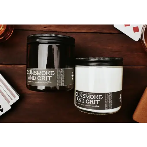 Seventh House Candles - Gunsmoke & Grit - Candles