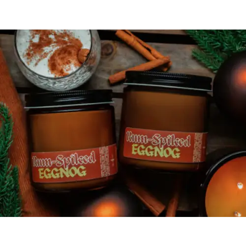 Seventh House Candles - Rum Spiked Eggnog - Candles