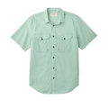short sleeve twin lakes sport shirt - S / granite green