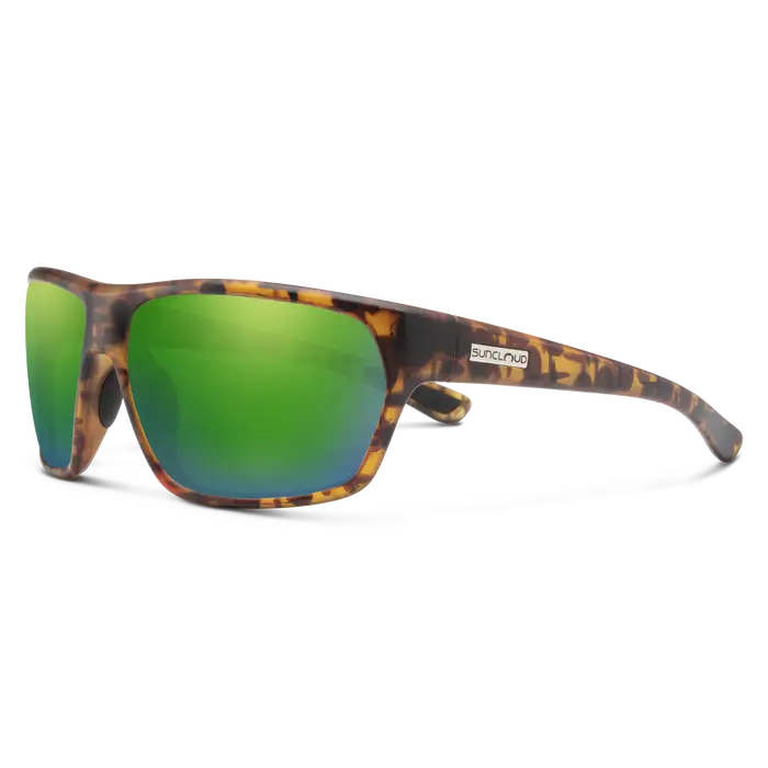Sun Cloud Optics SunCloud Boone Matte Tortoise/Plr Green