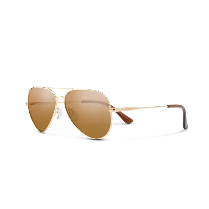 Sun Cloud Optics SunCloud Hard Deck Gold/ Plr Brown
