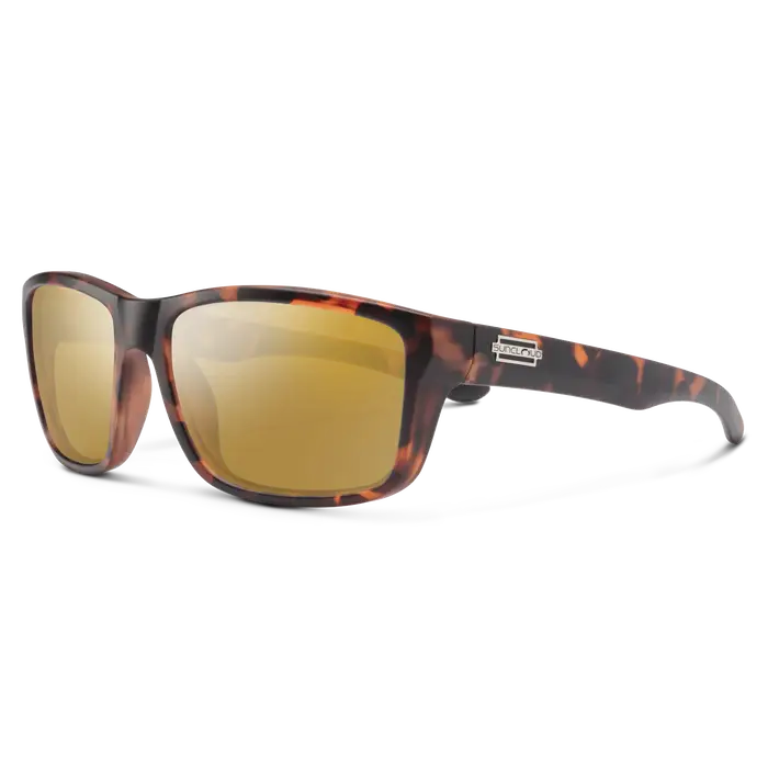 Sun Cloud Optics SunCloud Mayor Matte Tortoise/Plr Sienna Mirror