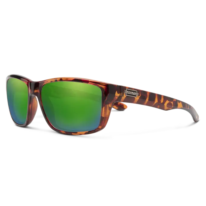 Sun Cloud Optics SunCloud Mayor Tortoise/Green Mirror