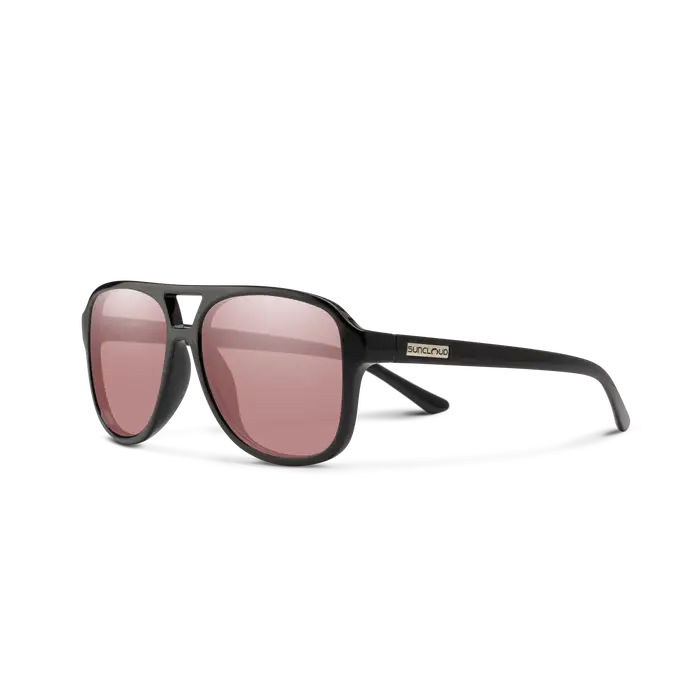 SunCloud Sandy - Black/Plr Low Light Rose - Sunglasses