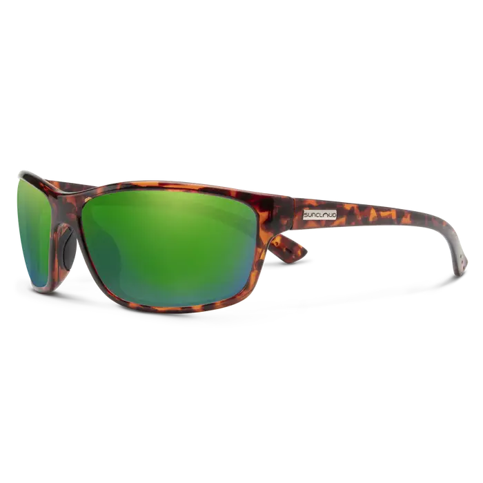 Sun Cloud Optics SunCloud Sentry Tortoise/Plr Green Mirror