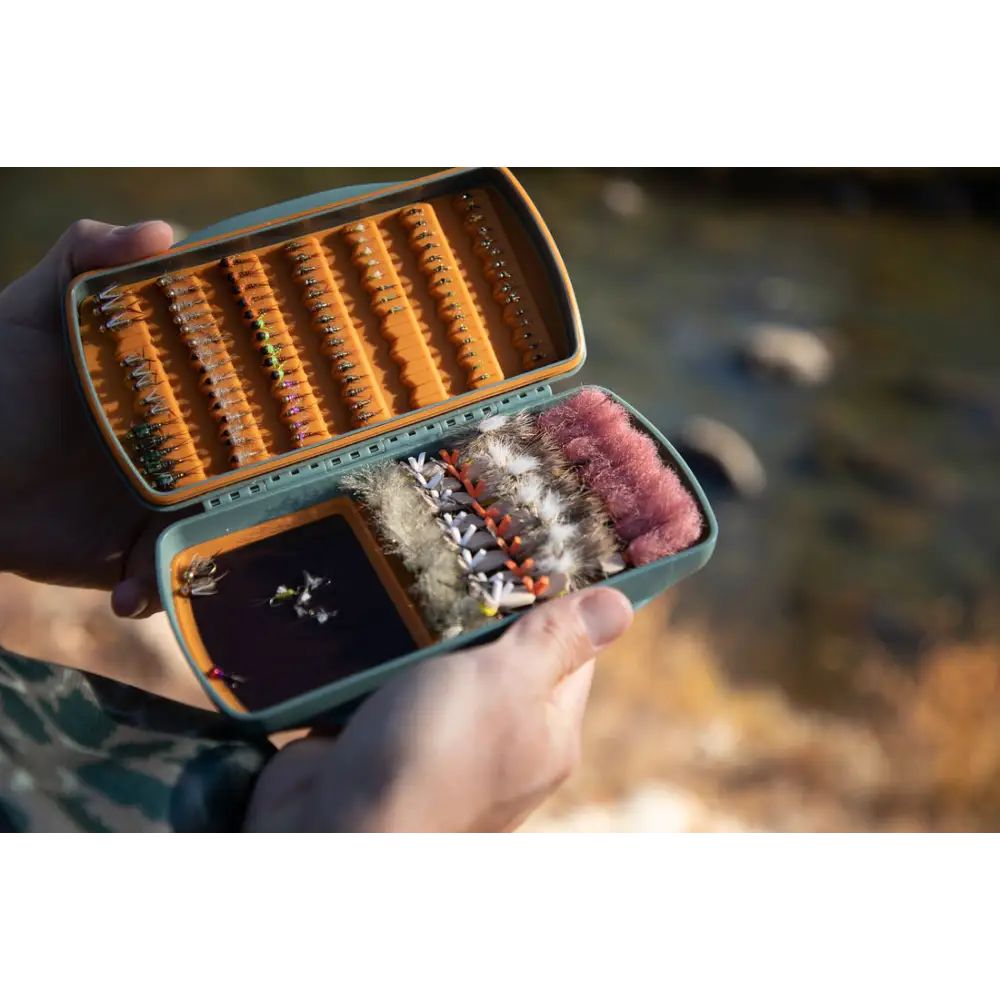 Fishpond Tacky Pescador Fly Box- MagPad / Smoke Grey