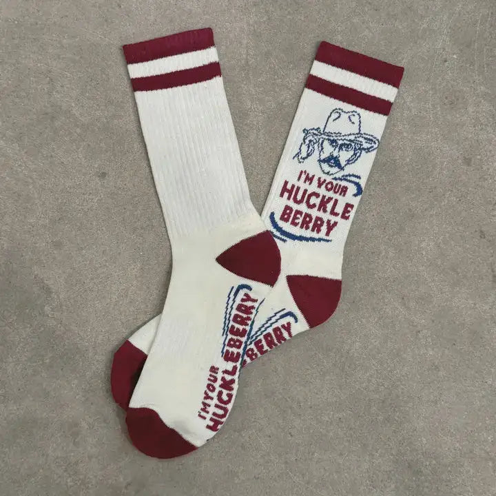 The Montana Scene Socks - I’m Your Huckleberry - Misc Footwear