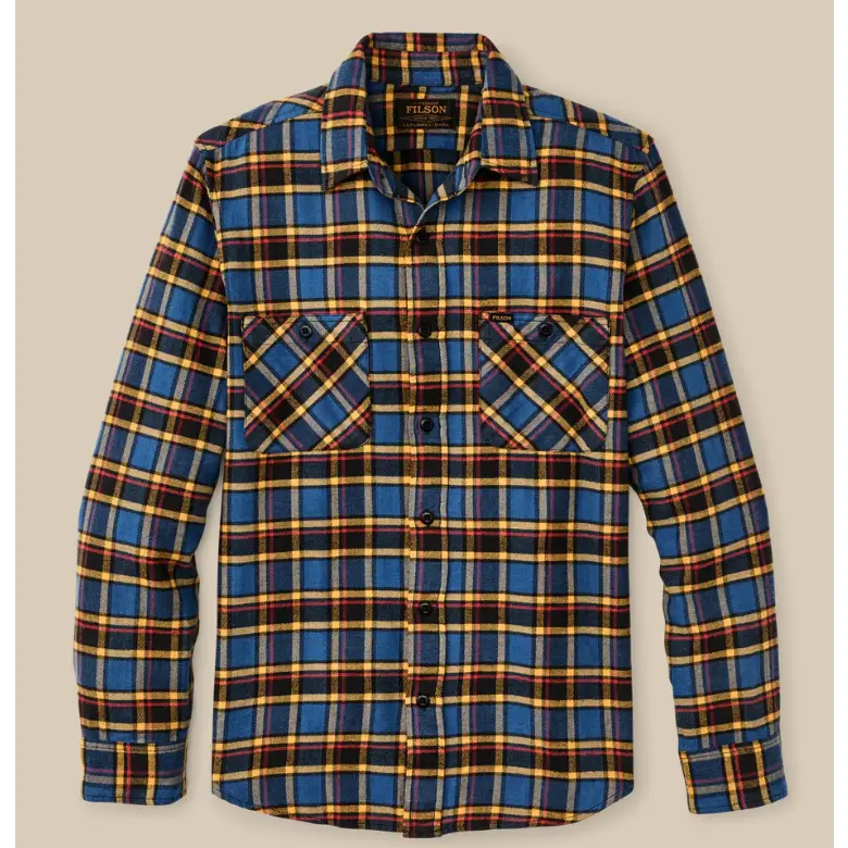 The Rangeland Flannel Shirt - Blue Multicolor Plaid / S - Long Sleeves