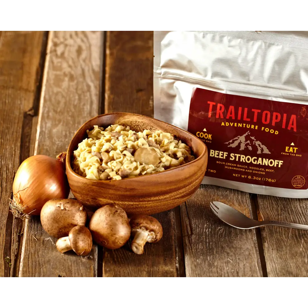 Trailtopia Dinner (Beef Stroganoff - SINGLE SERVE) Trailtopia Dinner