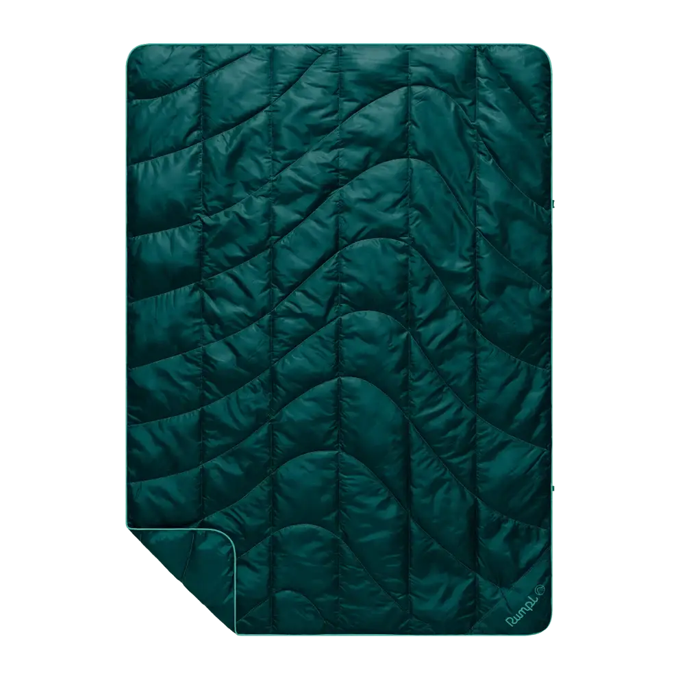 Travel Puffy Blanket - Sea Moss - Camping Gear