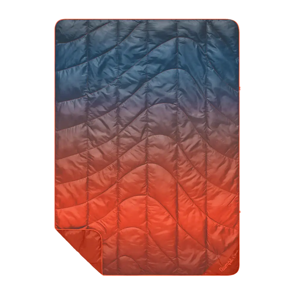 Travel Puffy Blanket - Volcanic Fade - Camping Gear