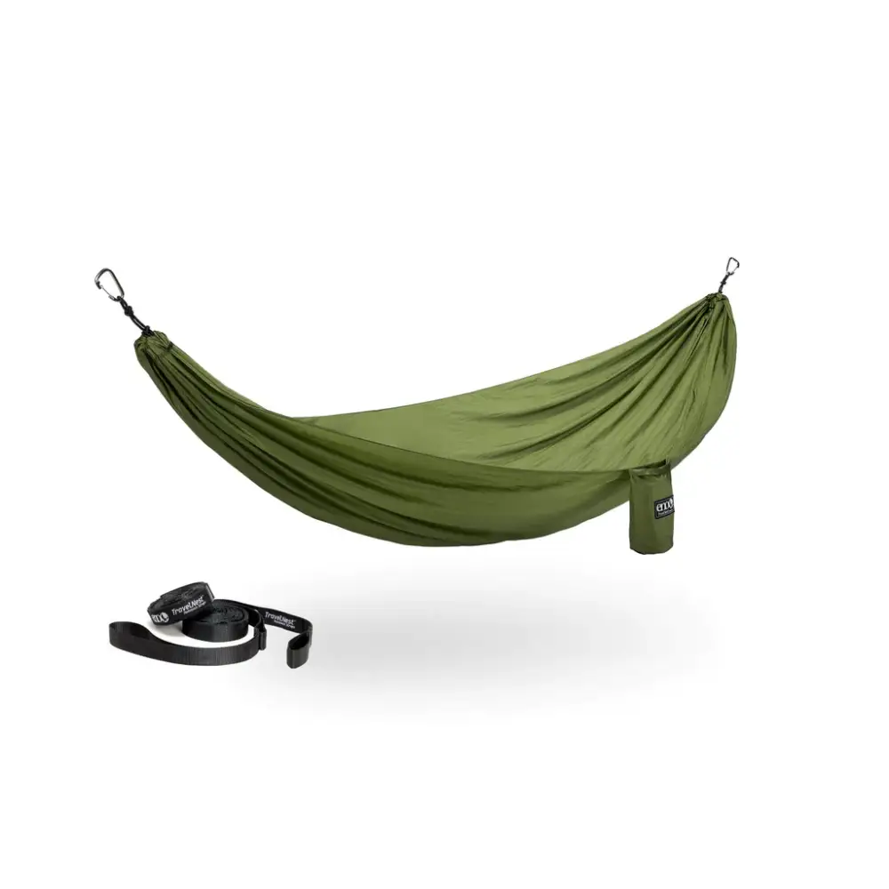 Eagles Nest Outfitters TravelNest Hammock + Straps Moss