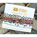 Trout Pattern Bracelet - Brown Trout - Jewelry