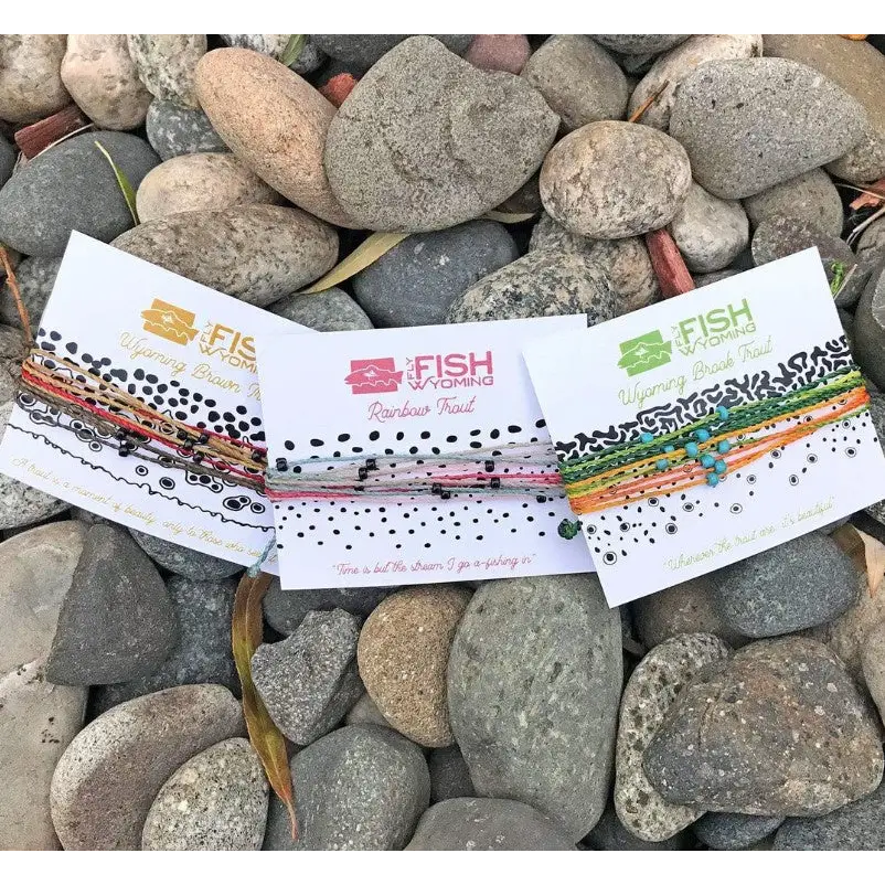 Fly Fish Wyoming Pattern Bracelets – Headwaters Outfitters Outdoor ...
