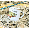 Trout Species Tin Camp Mug - Brook Trout - Home Goods & Gifts