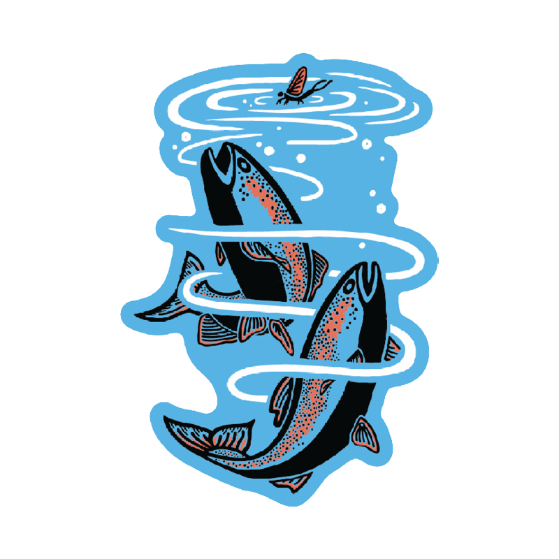 NOSO Patches Fish 2"