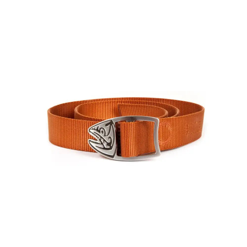 Fishpond Trucha Webbing Belt Burnt Orange