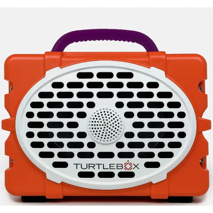 TURTLEBOX GEN 3 SPEAKER - Custom Handle Purple / Orange - Misc Outdoor
